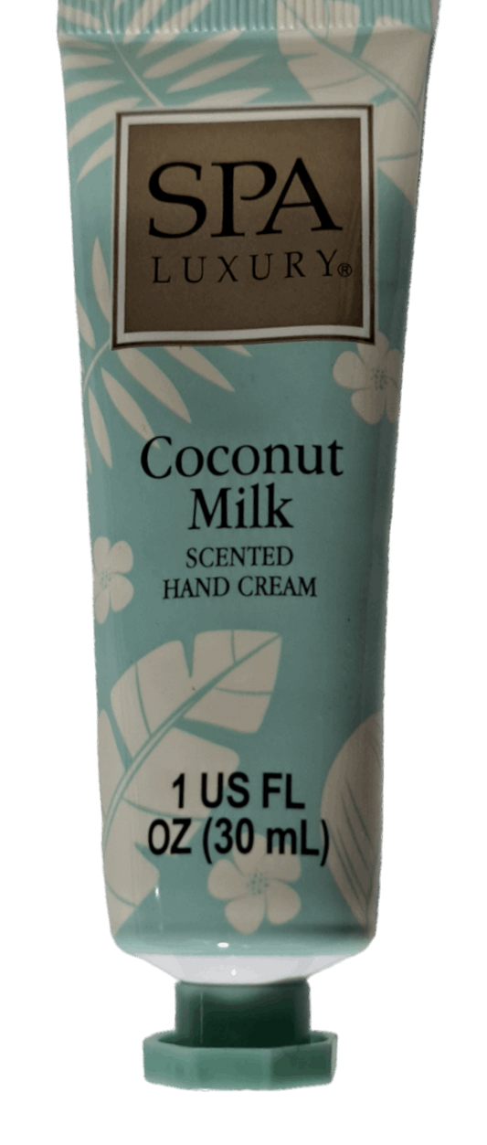 Spa Luxury Rose & Vanilla Scented & Coconut Milk Scented Hand Cream Set
