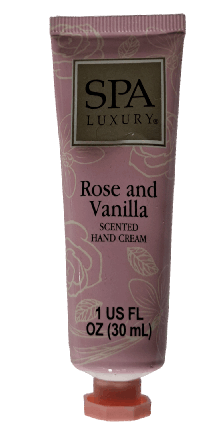 Spa Luxury Rose & Vanilla Scented & Coconut Milk Scented Hand Cream Set