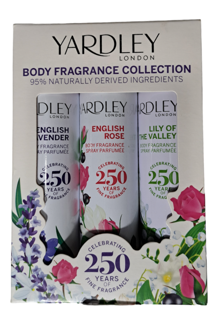 Yardley Body Fragrance Collection