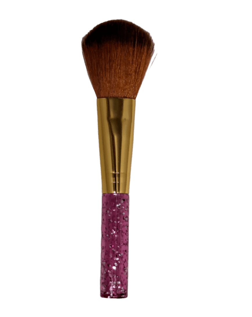 Hot Pink Glitter Glamour Make-Up Brush Set