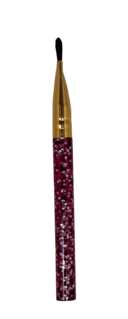Hot Pink Glitter Glamour Make-Up Brush Set