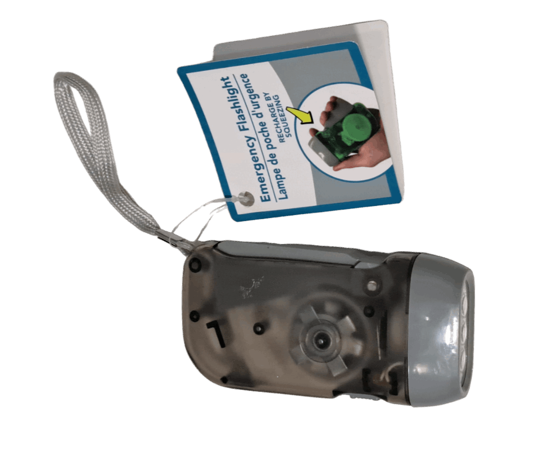 Compact Rechargeable Emergency Flashlight