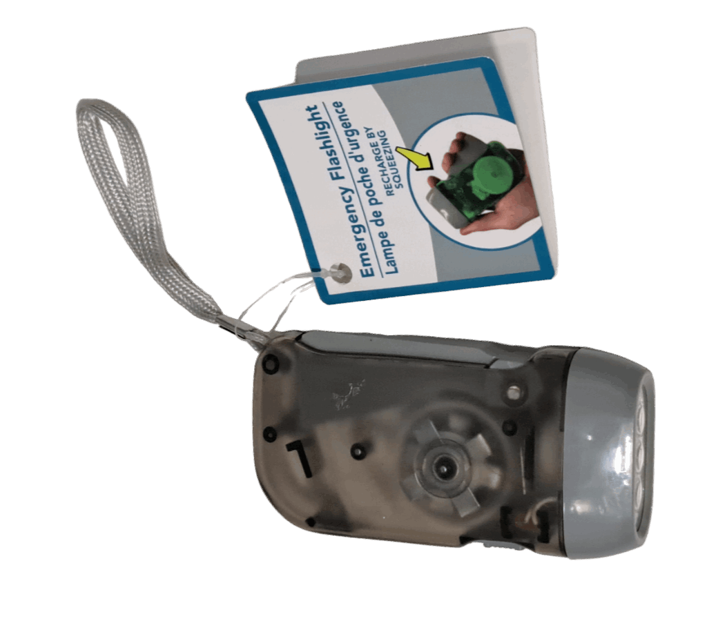 Compact Rechargeable Emergency Flashlight
