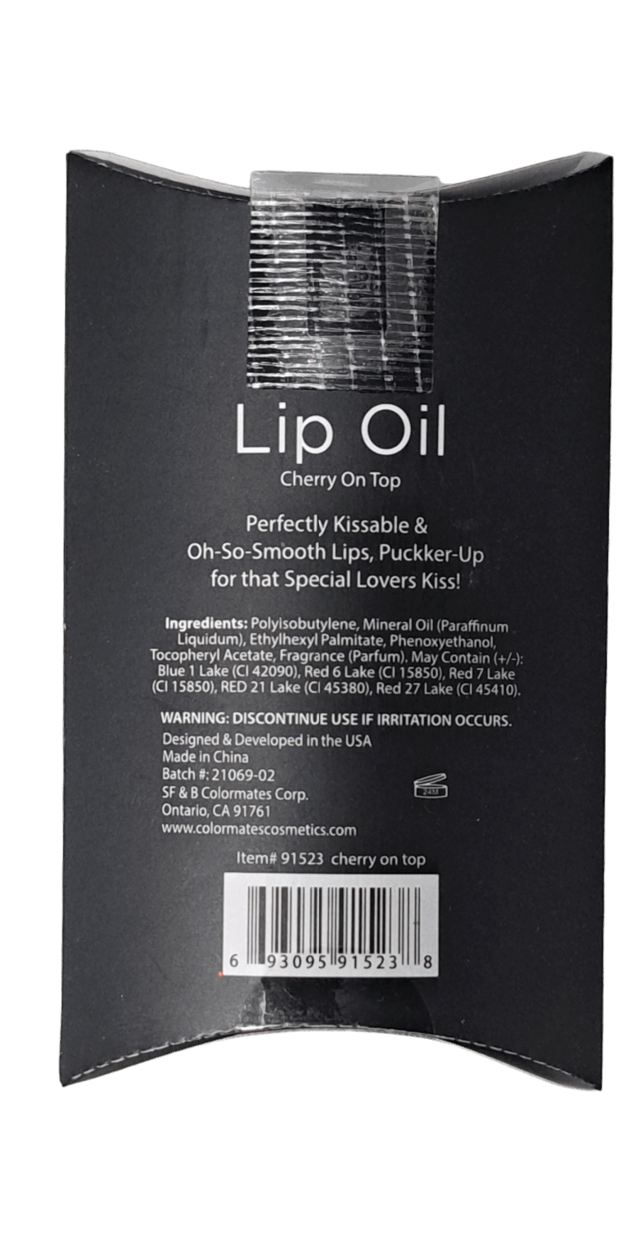 Colormates Be Mine Lip Oil