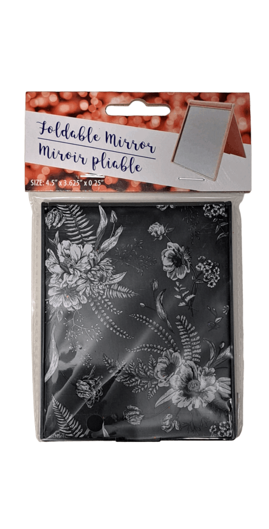 Elegant Foldable Compact Mirror