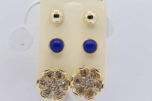 3 Pair Earring Set
