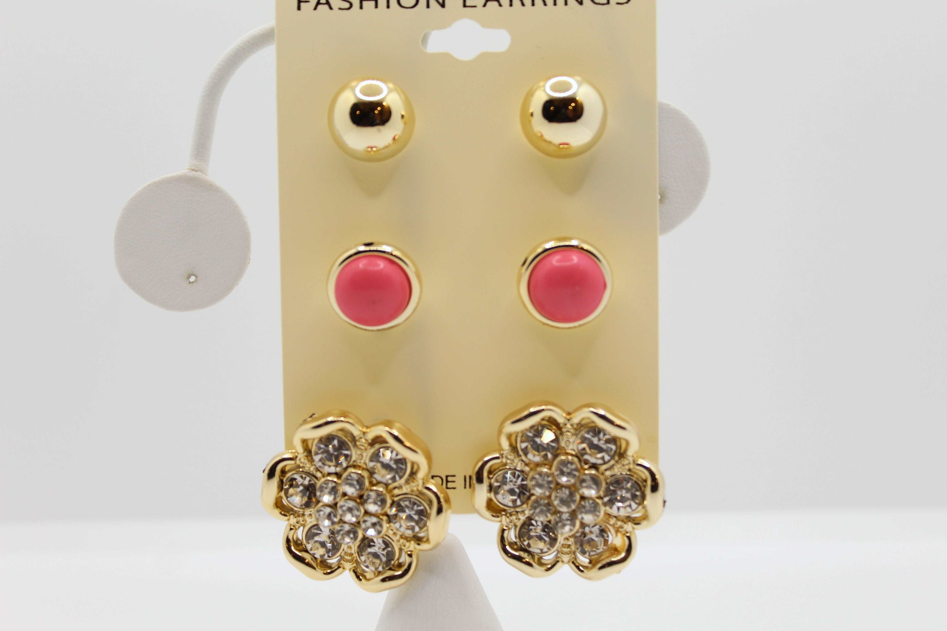 3 Pair Earring Set