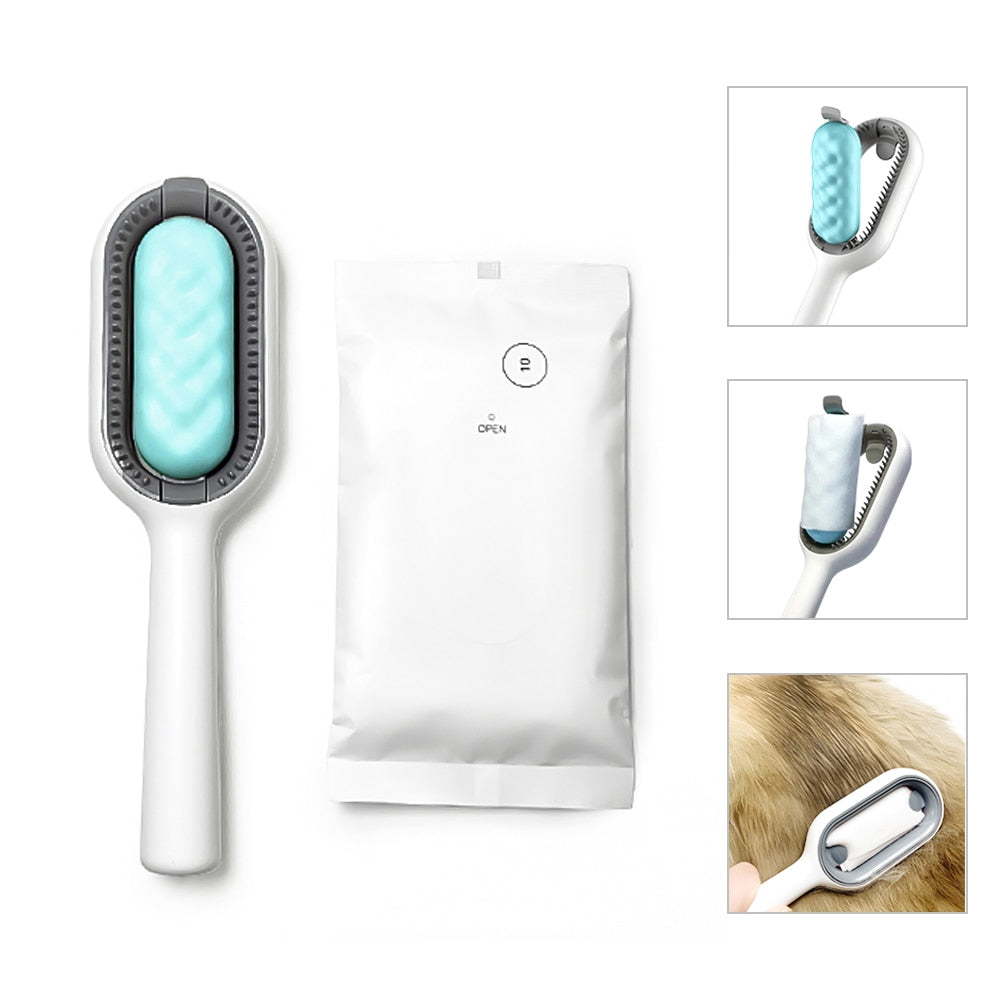 Pet Remover Hair Brush Silicone Grooming  Comb_10
